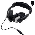 Imicro Wired 3.5mm Leather Headset w/ Microphone IM750BM